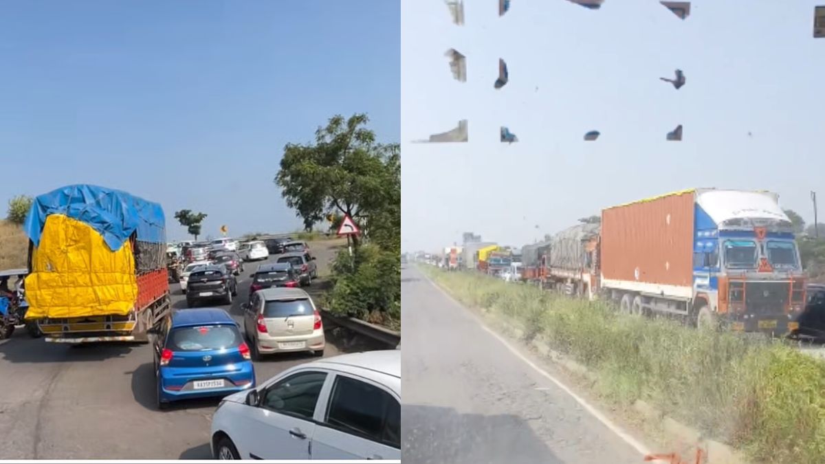 दिवाळी महामार्ग वाहतूक कोंडी