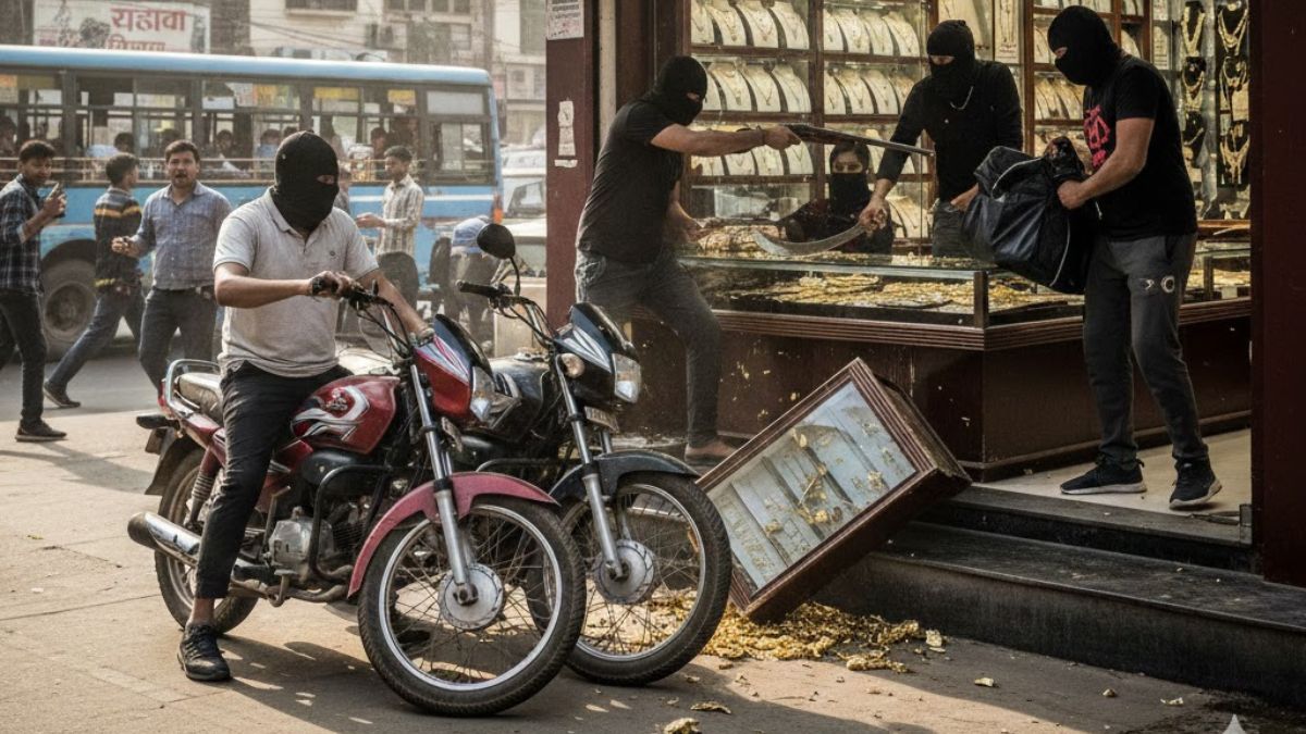 हडपसर परिसरात सशस्त्र दरोडा