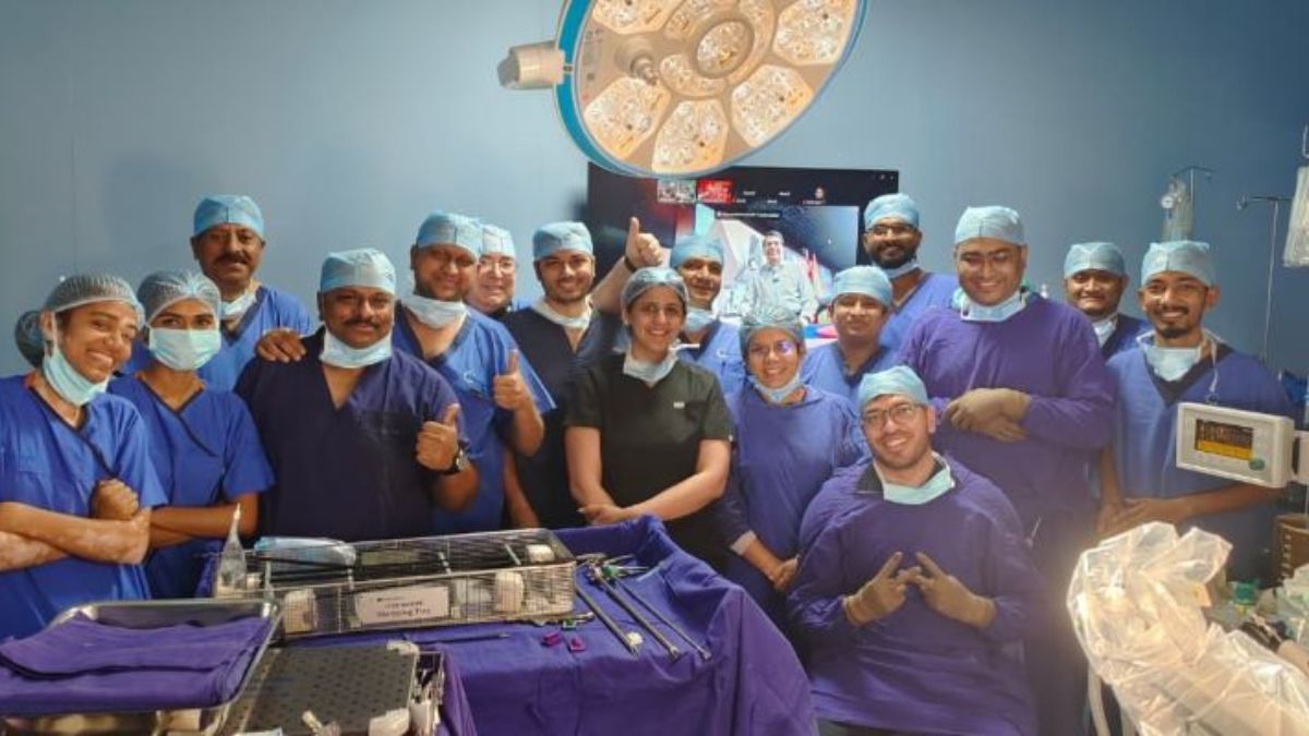 कोकिळाबेन अंबानी हॉस्पिटल रिमोट रोबोटिक शस्त्रक्रिया
