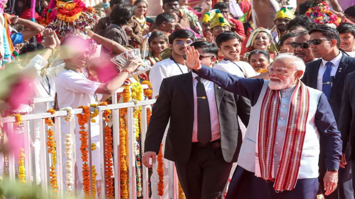 पीएम मोदींचा सोमनाथमध्ये हुंकार