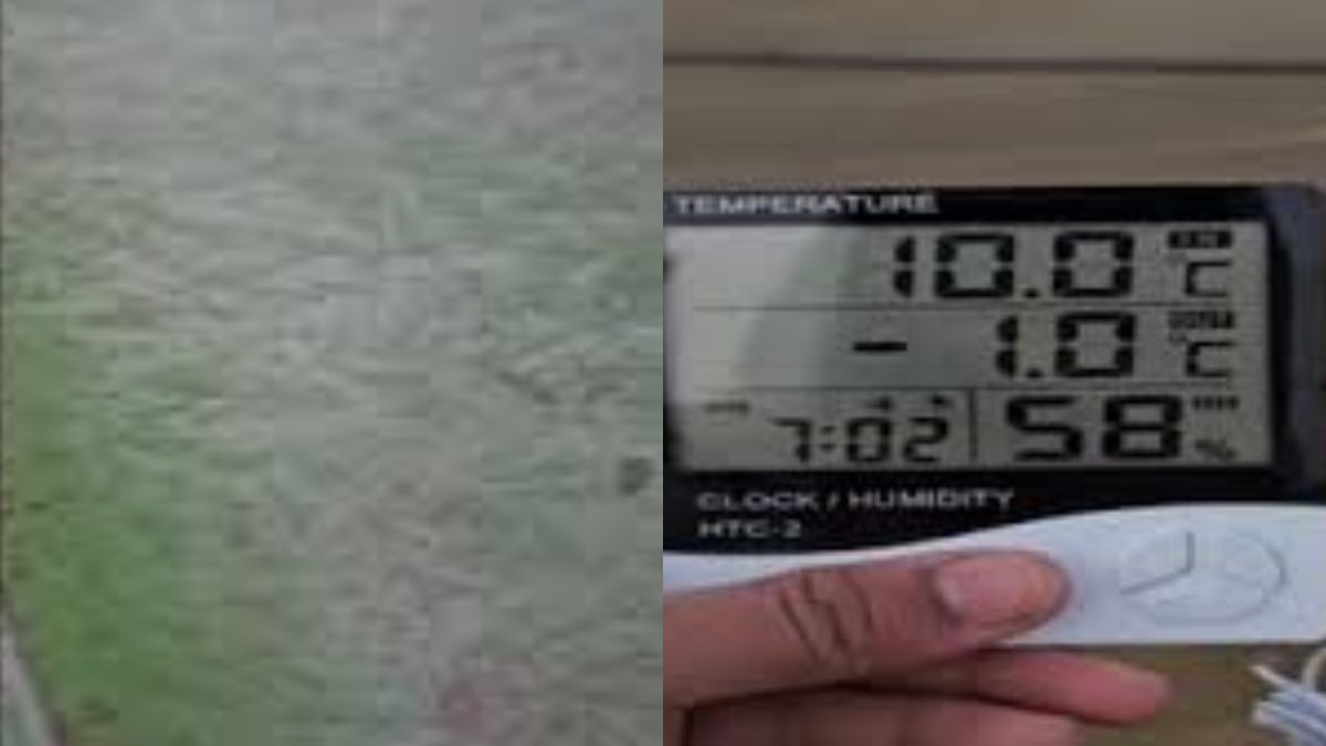 गुडगाव तापमान घटले