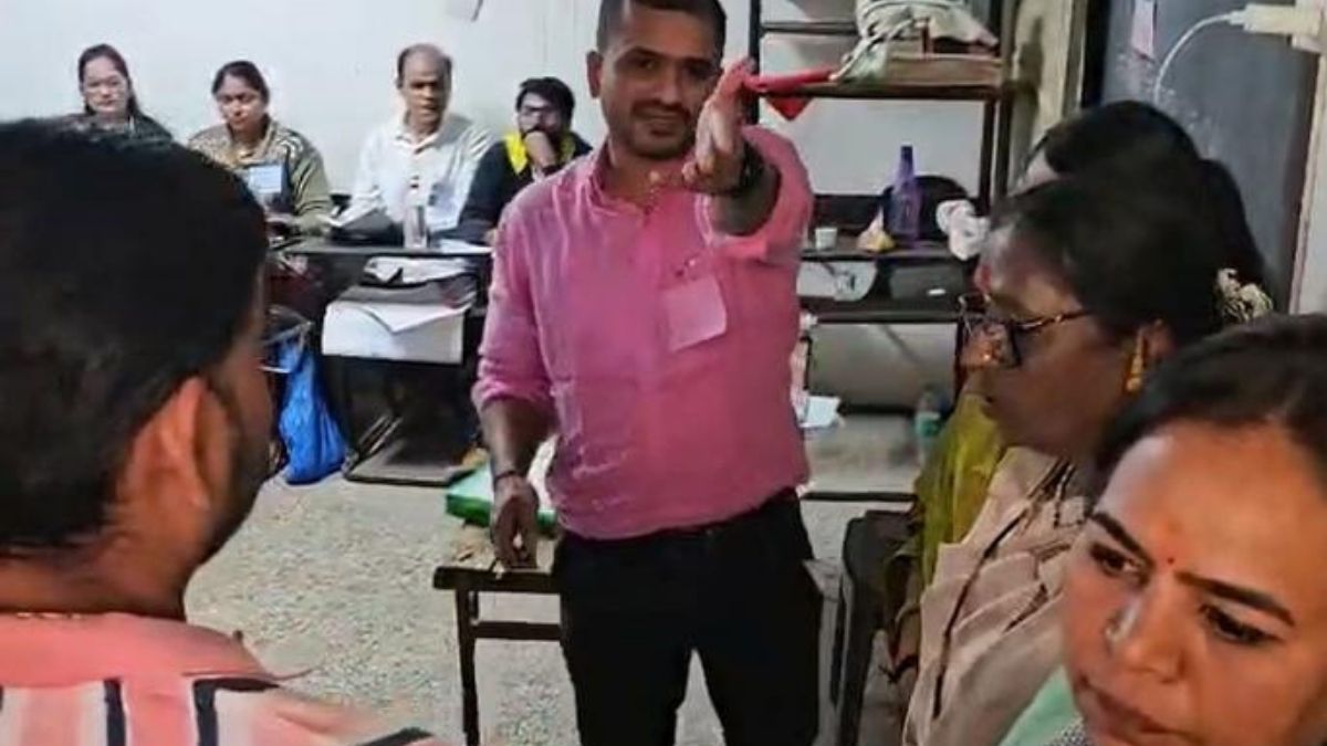 नाशिक महानगरपालिका मतदान ईव्हीएम तक्रार